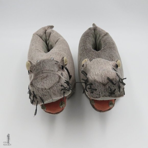 CBS Studios - NCIS Bert the Farting Hippo Slippers - Picture 2 of 15